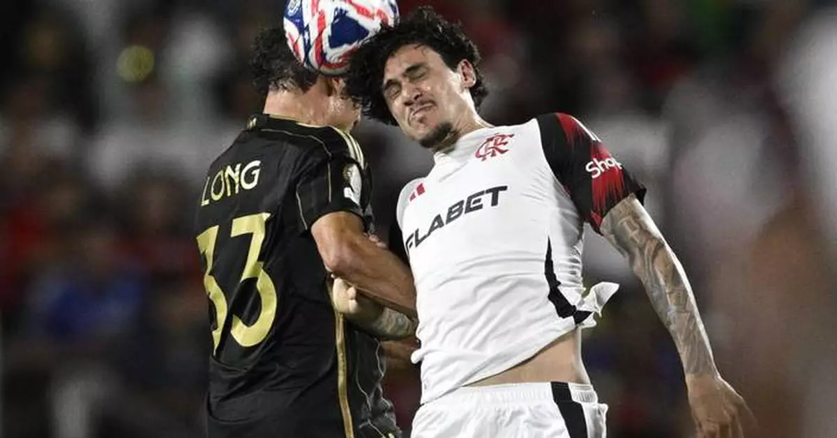 Bouanga scores Los Angeles' lone Club World Cup goal in 1-1 draw with Flamengo