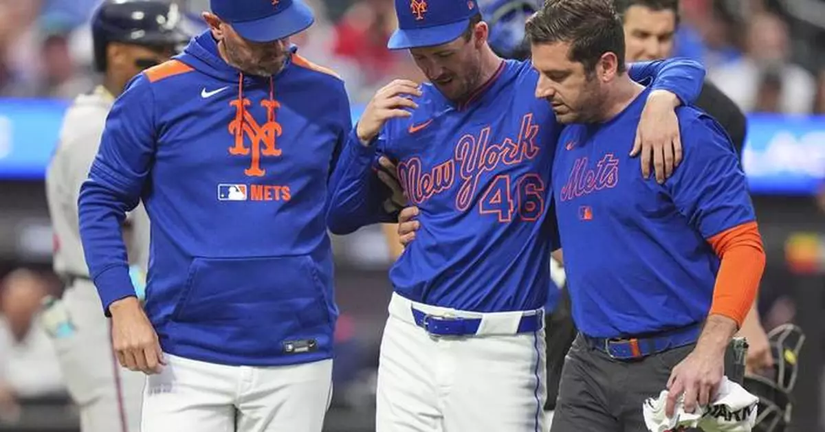Mets P Griffin Canning injures left ankle. Manager Carlos Mendoza says 'it looks like an Achilles'