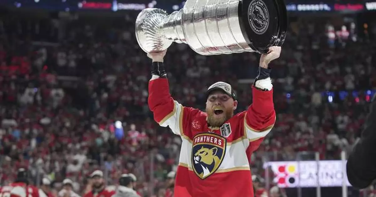 Florida Panthers star Sam Bennett wins Conn Smythe Trophy as playoff MVP
