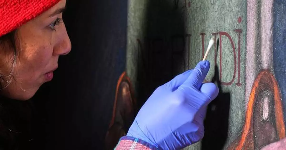 What it takes to clean industrial soot and grime from a Pittsburgh church's murals