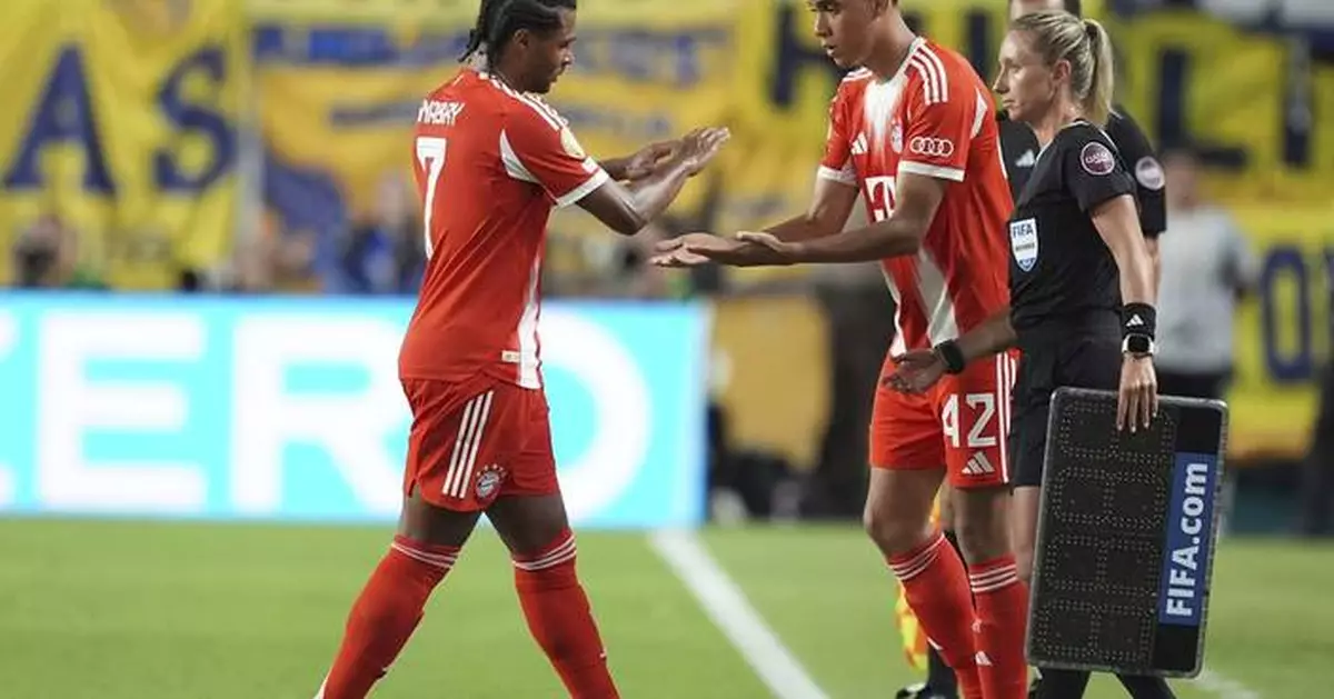 Jamal Musiala back at training for Bayern Munich at Club World Cup after injury scare