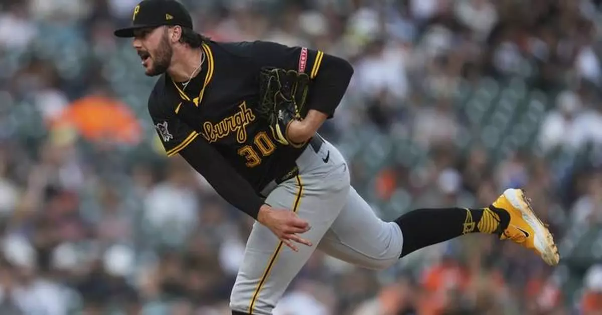 Pirates' Skenes and Brewers' Misiorowski will test hitters and radar guns in 1st MLB matchup