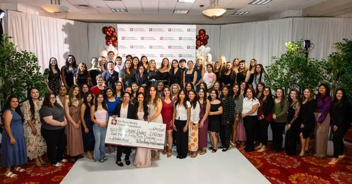 Dr. Prem Reddy Family Foundation Awards Scholarships to 85 Students Pursuing Careers in Healthcare