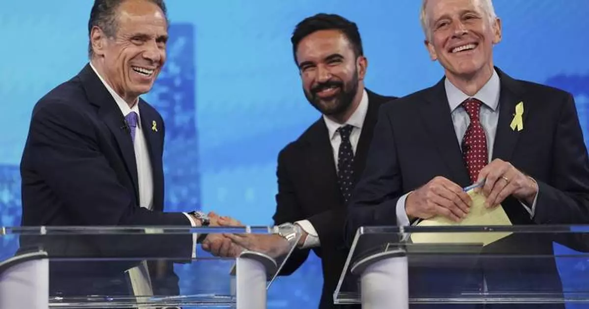 In a crowded NYC mayoral debate, Cuomo faces attacks from all sides