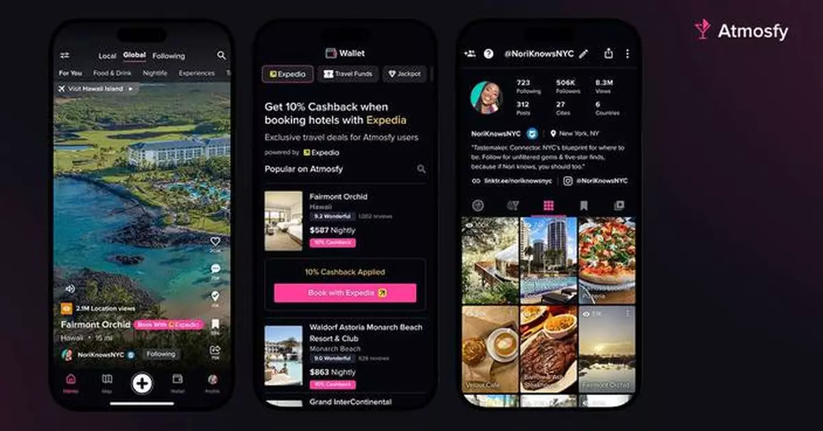 Capital One-Backed Atmosfy Launches 10% Cash Back on Travel and Experiences