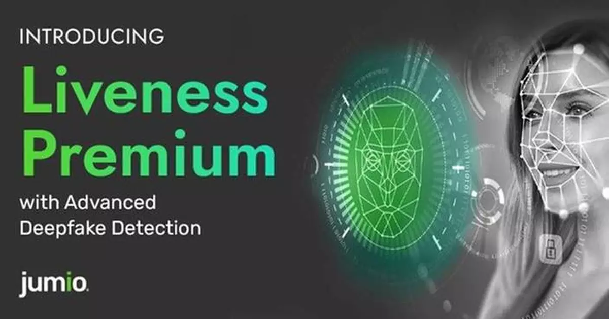 Jumio Launches Premium Liveness Detection Solution for Superior Protection Against Deepfakes and Injection Attacks