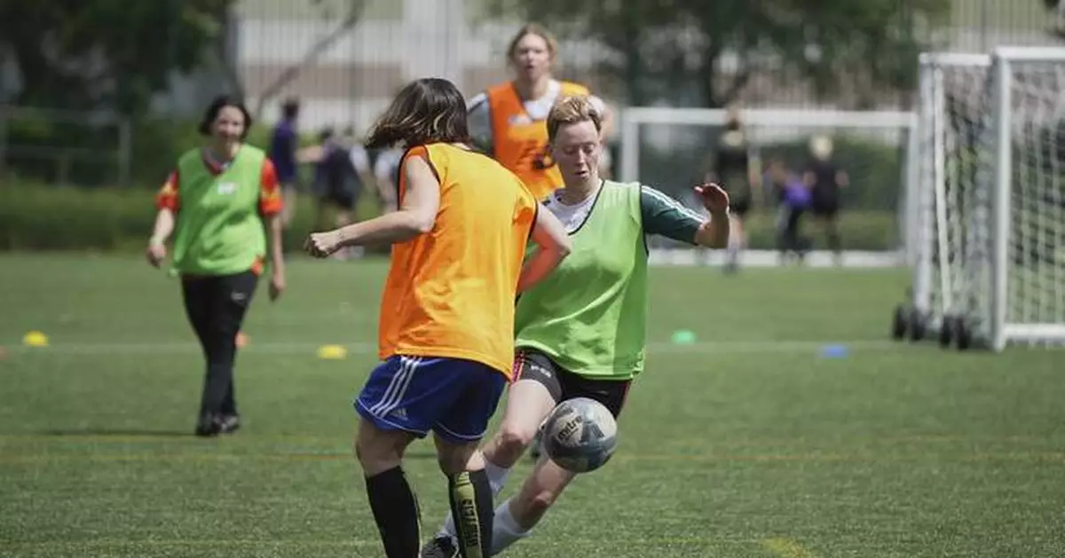 On the day transgender women soccer players face a ban in England, they play on