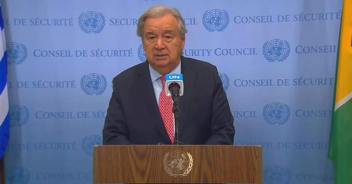 U.N. chief, WHO spokesman urge unimpeded humanitarian access into Gaza
