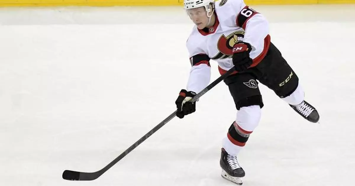 Senators sign defenseman Lassi Thomson to one-year, two-way contract