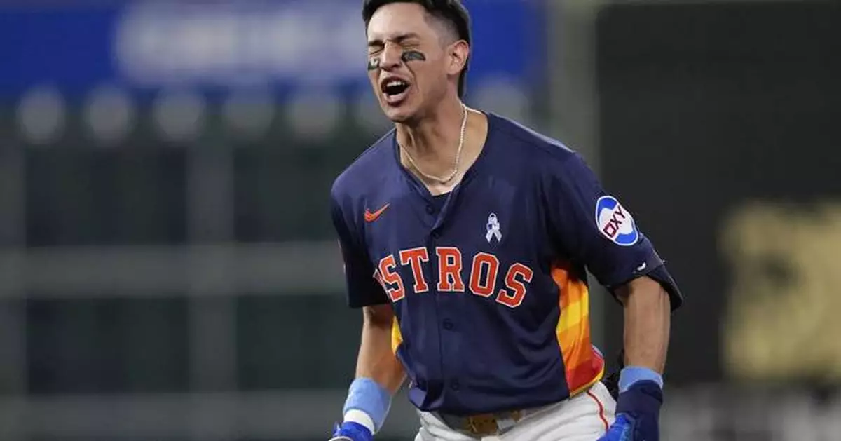 Mauricio Dubón's walk-off single lifts Astros over Twins 2-1, sweep 3-game series