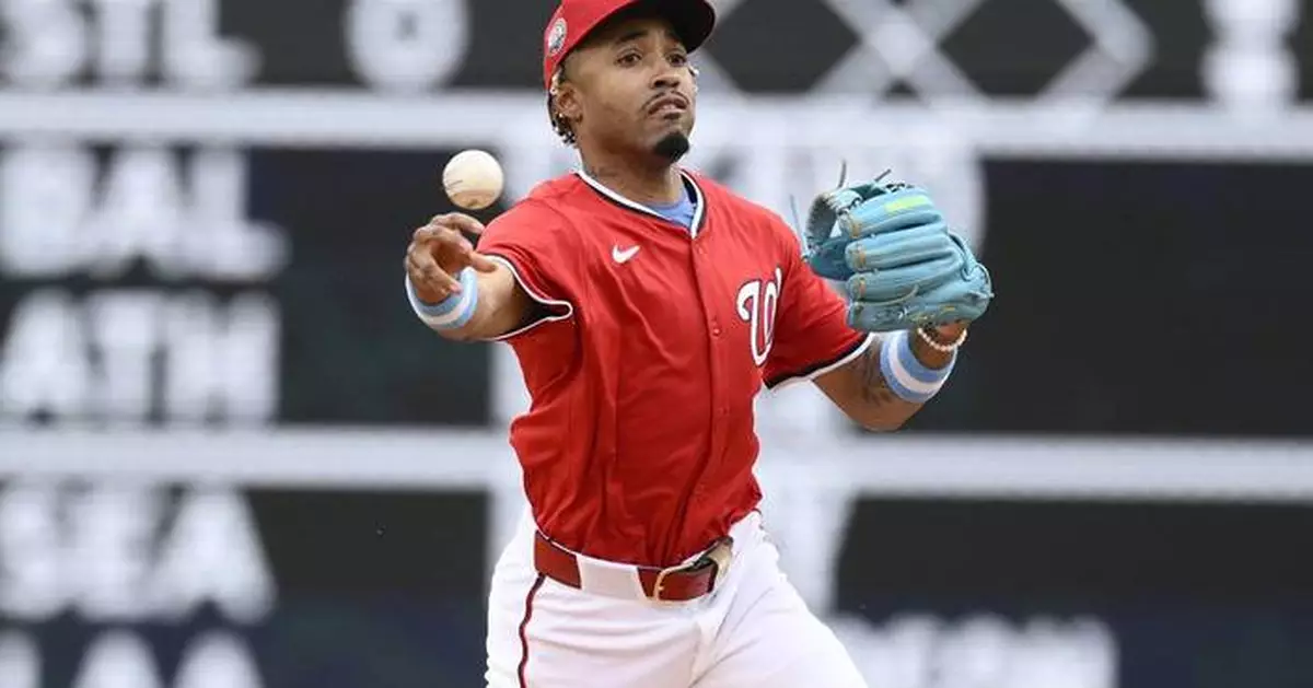 Nationals recall 1B/DH Andrés Chaparro from minors after sending down infielder Nasim Nuñez