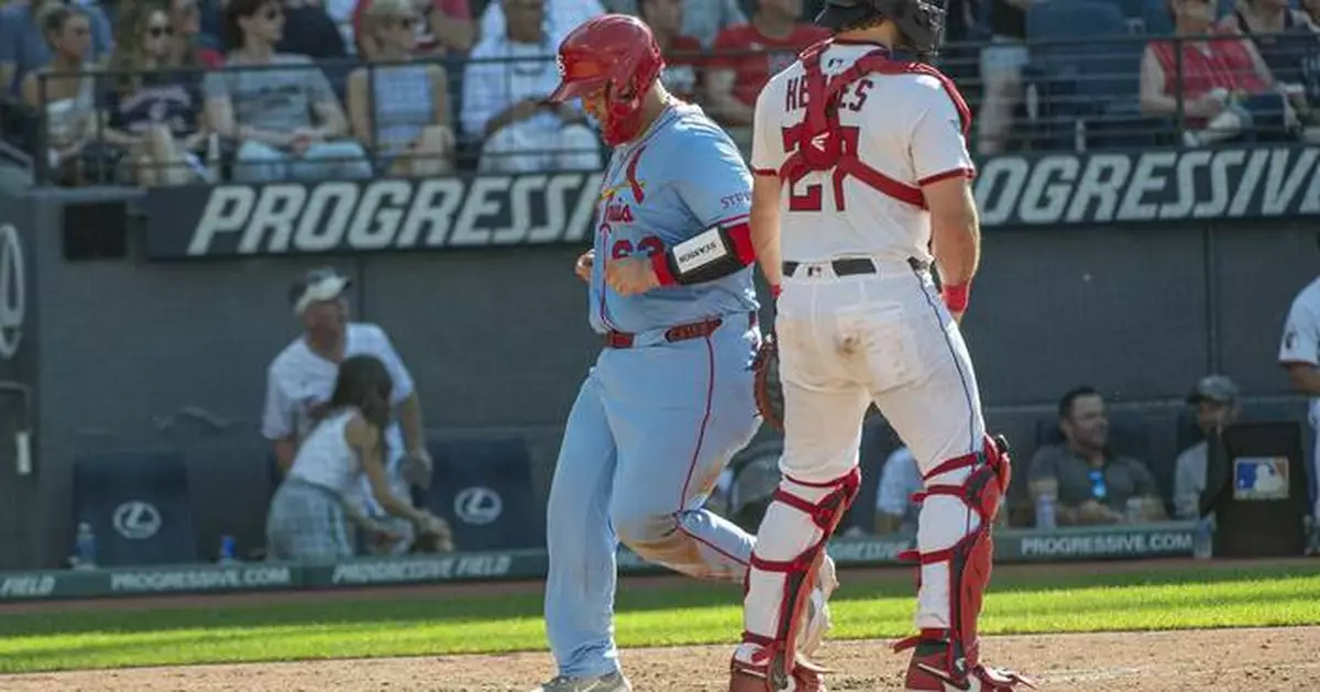 Cardinals rally from 5-run deficit to defeat Guardians 9-6