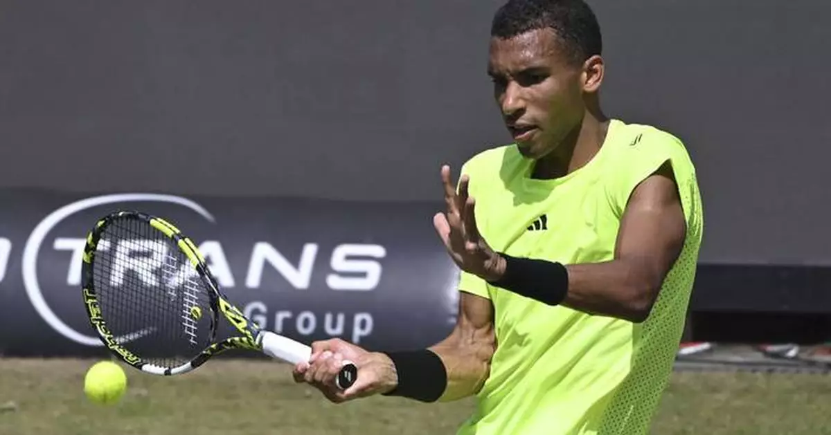 German teenager Engel's historic run ends in straight-set loss to Auger-Aliassime