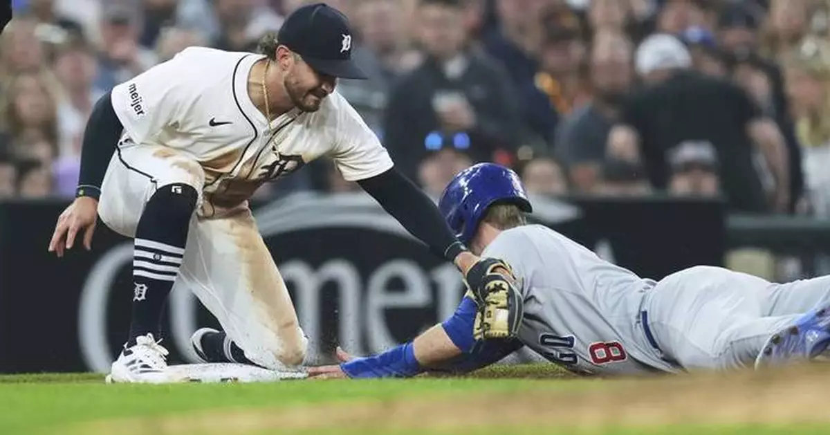 Tarik Skubal stars as the Tigers top the Cubs 3-1 in a matchup of division leaders