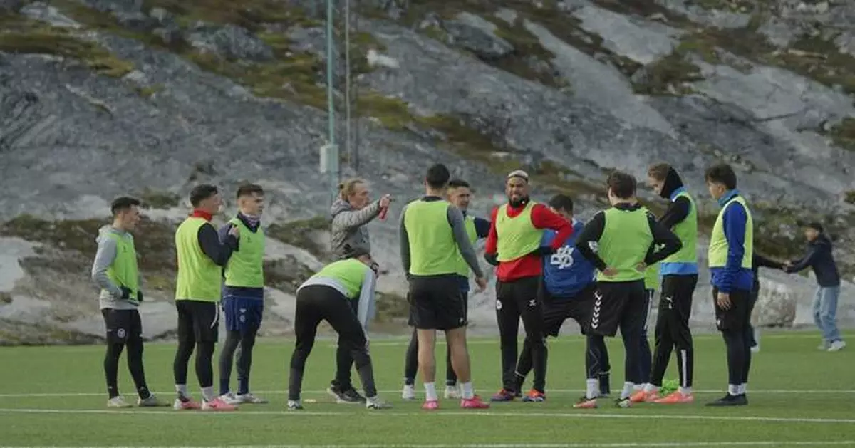 In Greenland, the 24-hour summer sun means it's soccer season