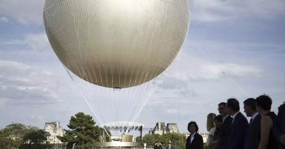Paris' iconic cauldron from the Olympic Games returns to light up summer nights