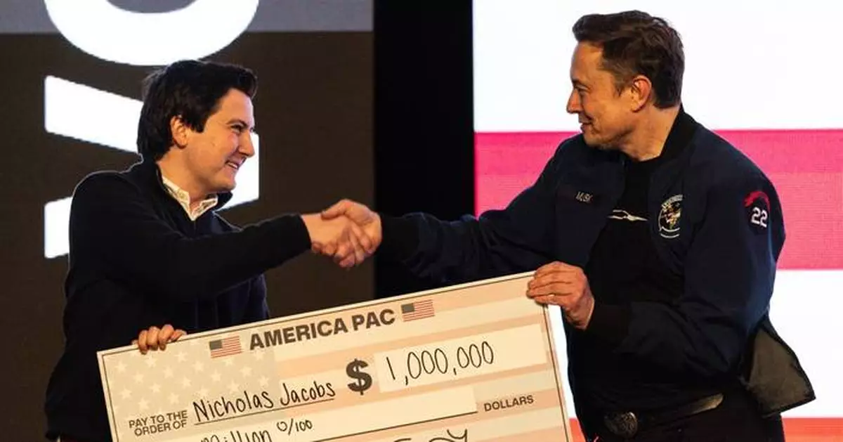 Wisconsin lawsuit seeks to ban Elon Musk from offering $1 million checks to voters