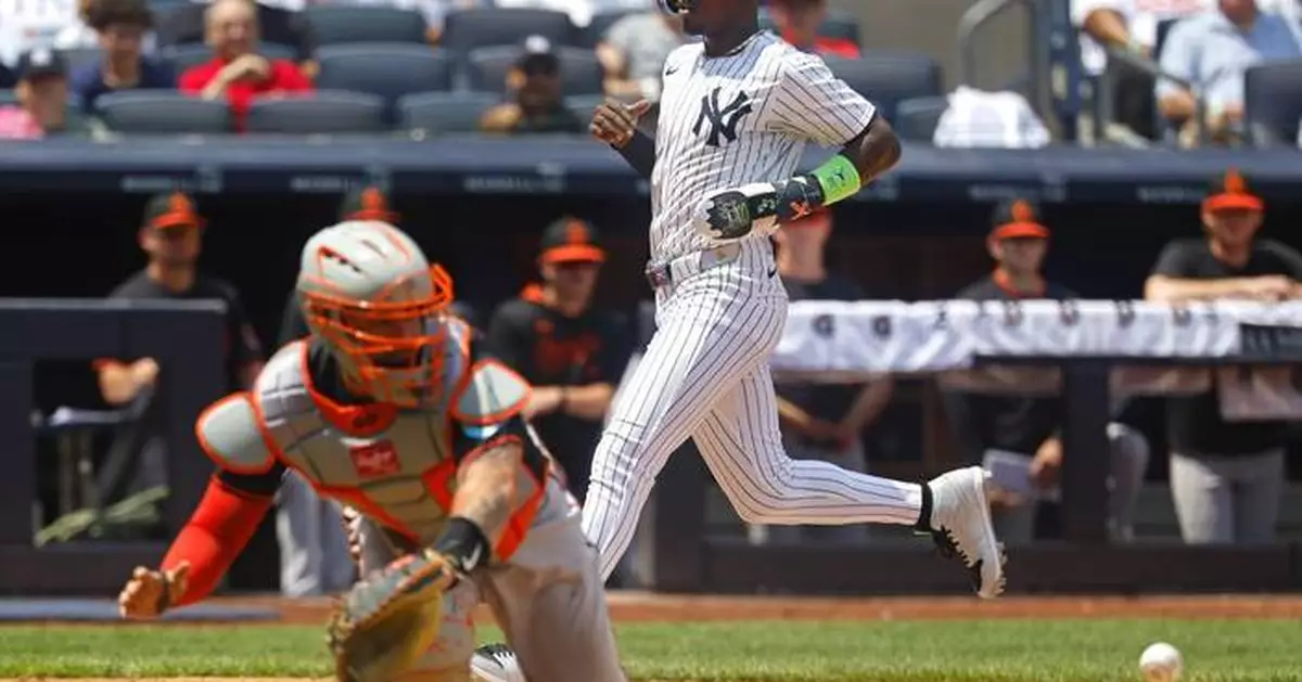 Chisholm rallies Yankees to 4-2 win as New York takes 2 of 3 from Orioles