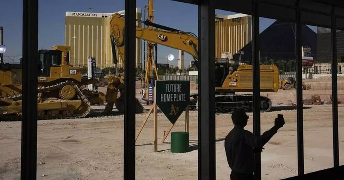 Athletics celebrate groundbreaking of $1.75 billion stadium project in Las Vegas