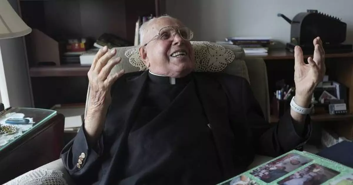 At 100, this globetrotting Catholic priest still bakes pies, enjoys opera and celebrates daily Mass
