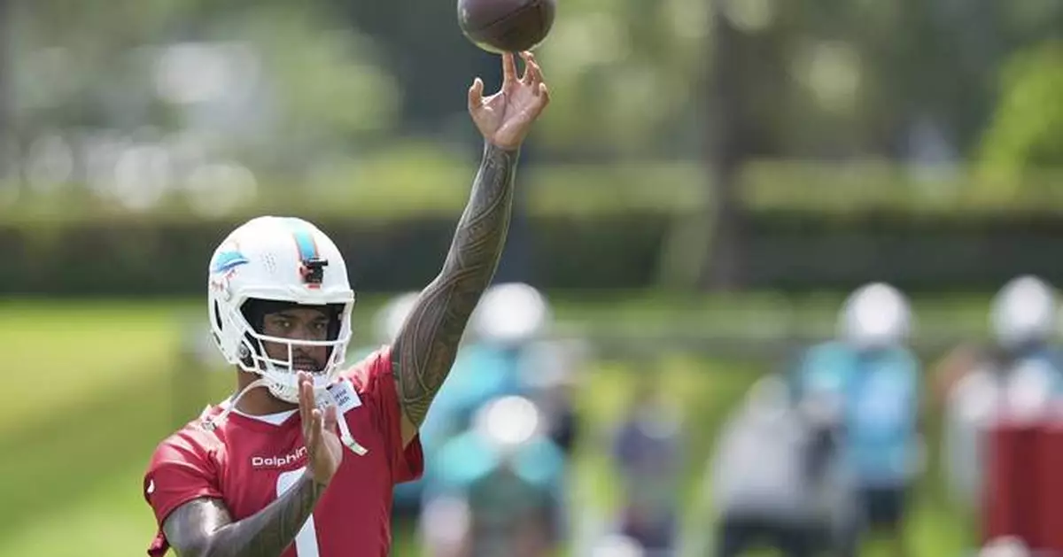 Entering sixth season, Dolphins' Tagovailoa focusing on avoiding injuries