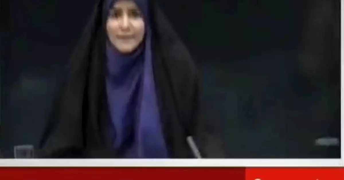 Israeli strike on Iranian state TV fills studio with dust and debris during live broadcast