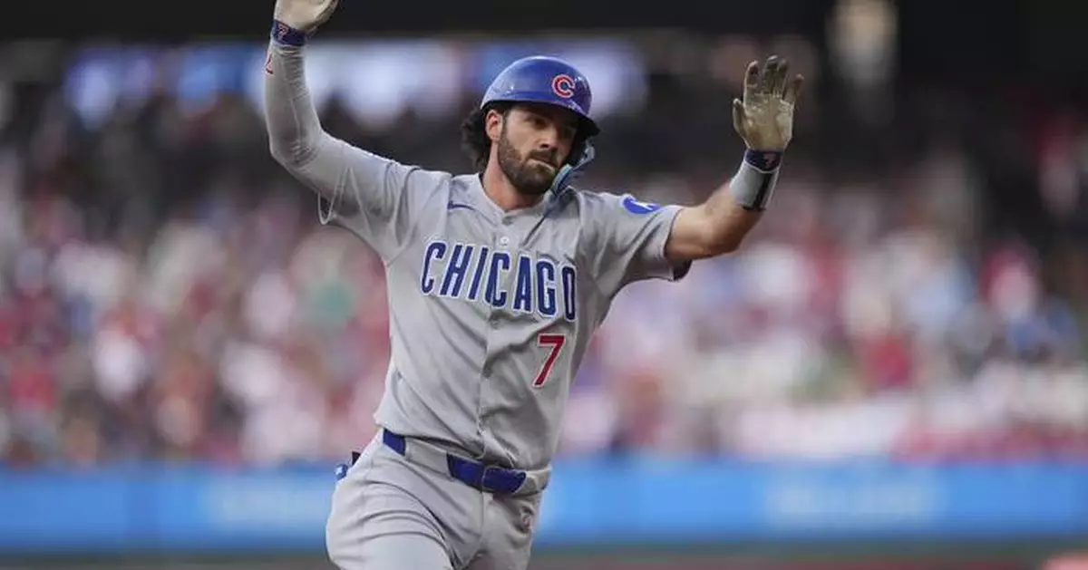 Happ homers twice to send the Cubs to an 8-4 win and hand the Phillies their 10th loss in 12 games