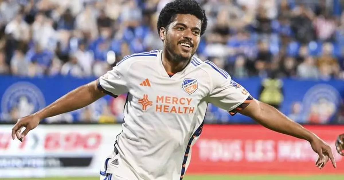 Evander's 2 goals and an assist lead Cincinnati past Montreal 3-1