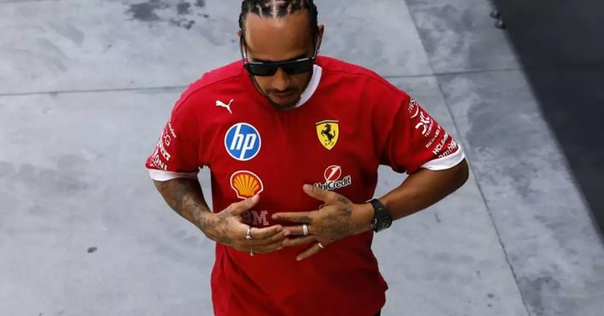 Hamilton passed by Leclerc and Hulkenberg in another low point since joining Ferrari