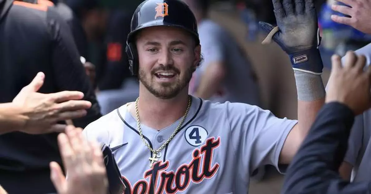 McKinstry scores on wild pitch and MLB-leading Tigers top Royals 1-0