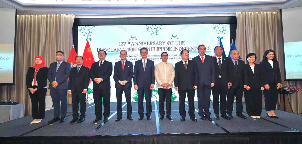 Speech by FS at Reception in Celebration of 127th Anniversary of Proclamation of Philippine Independence Source: HKSAR Government Press Releases