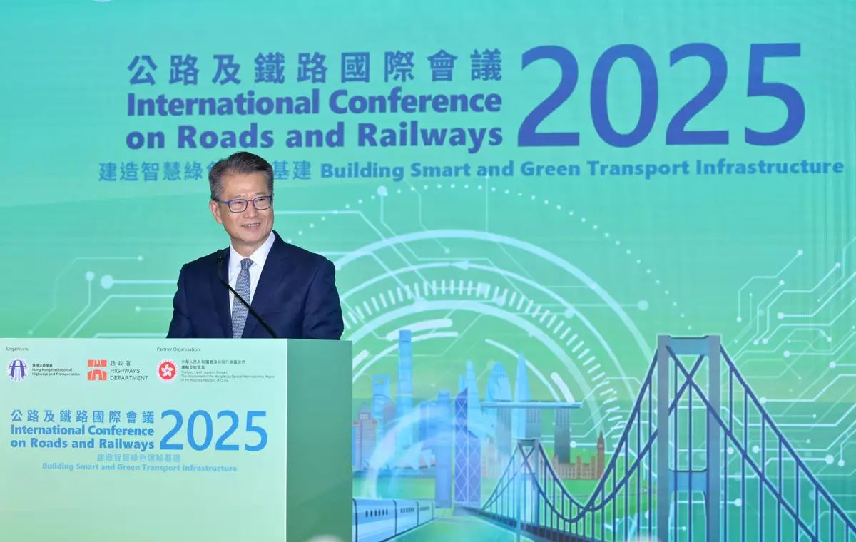 International Conference on Roads and Railways 2025 opens today Source: HKSAR Government Press Releases