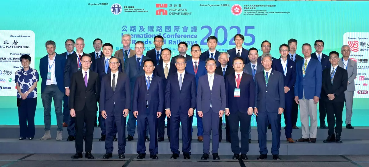 International Conference on Roads and Railways 2025 opens today Source: HKSAR Government Press Releases