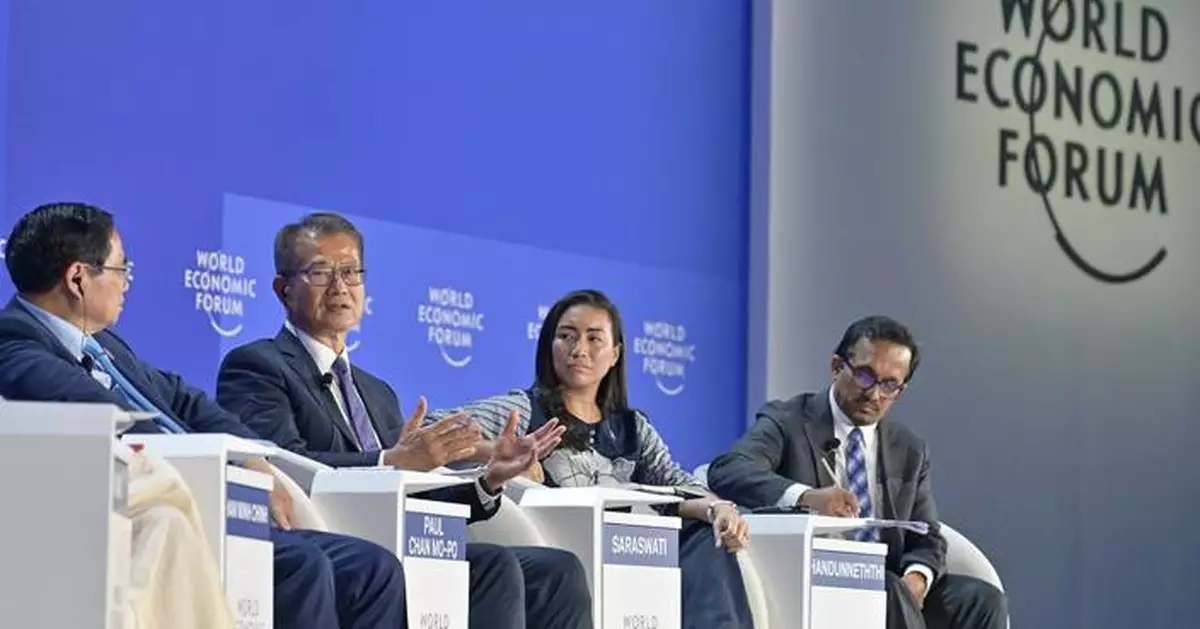 Financial Secretary Paul Chan Attends Summer Davos and AIIB Gala in Tianjin and Beijing