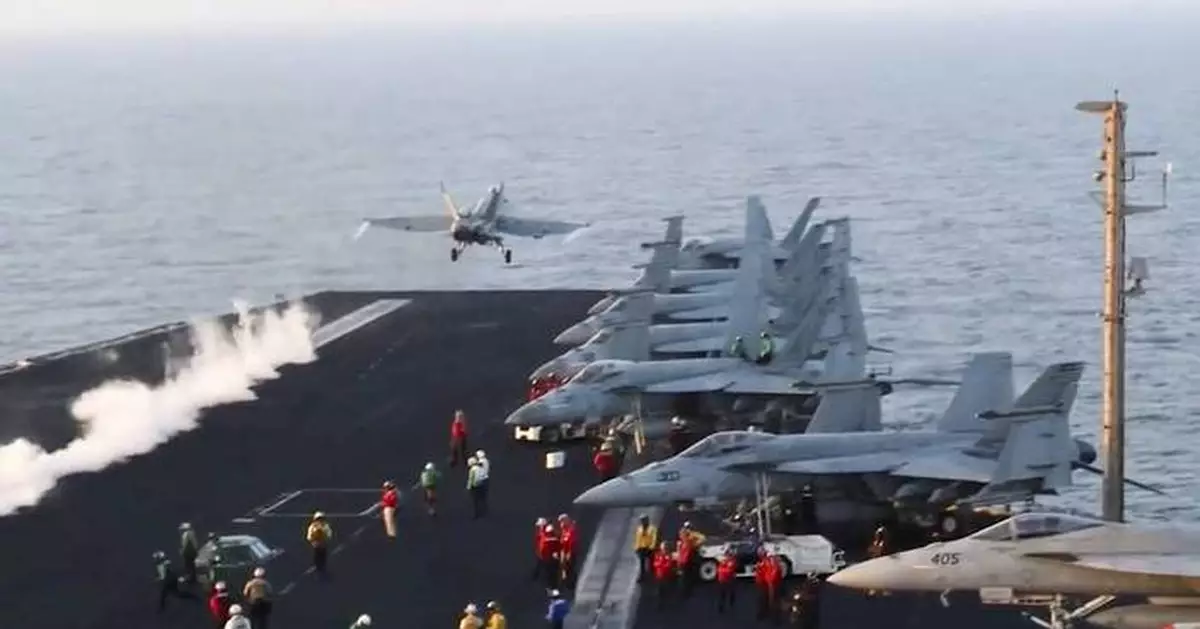 How the US has shifted military jets and ships in the Middle East