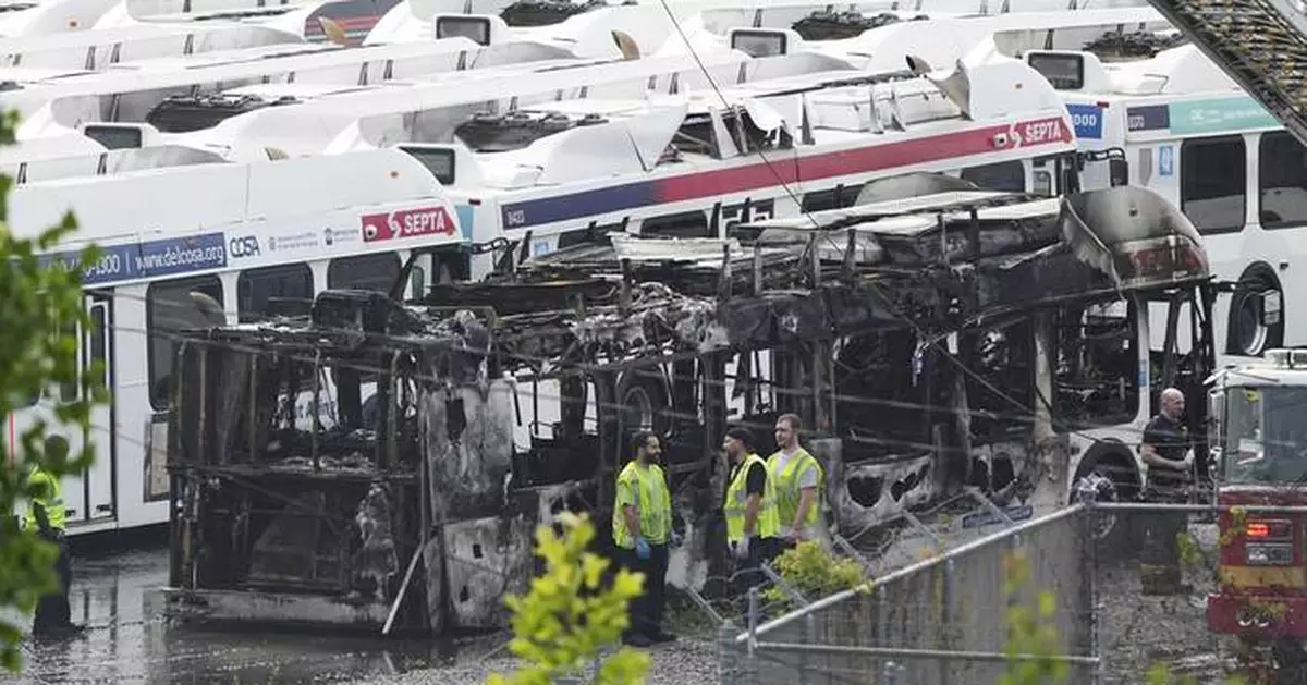 No injuries when fire erupts at Philadelphia transit lot filled with decommissioned buses