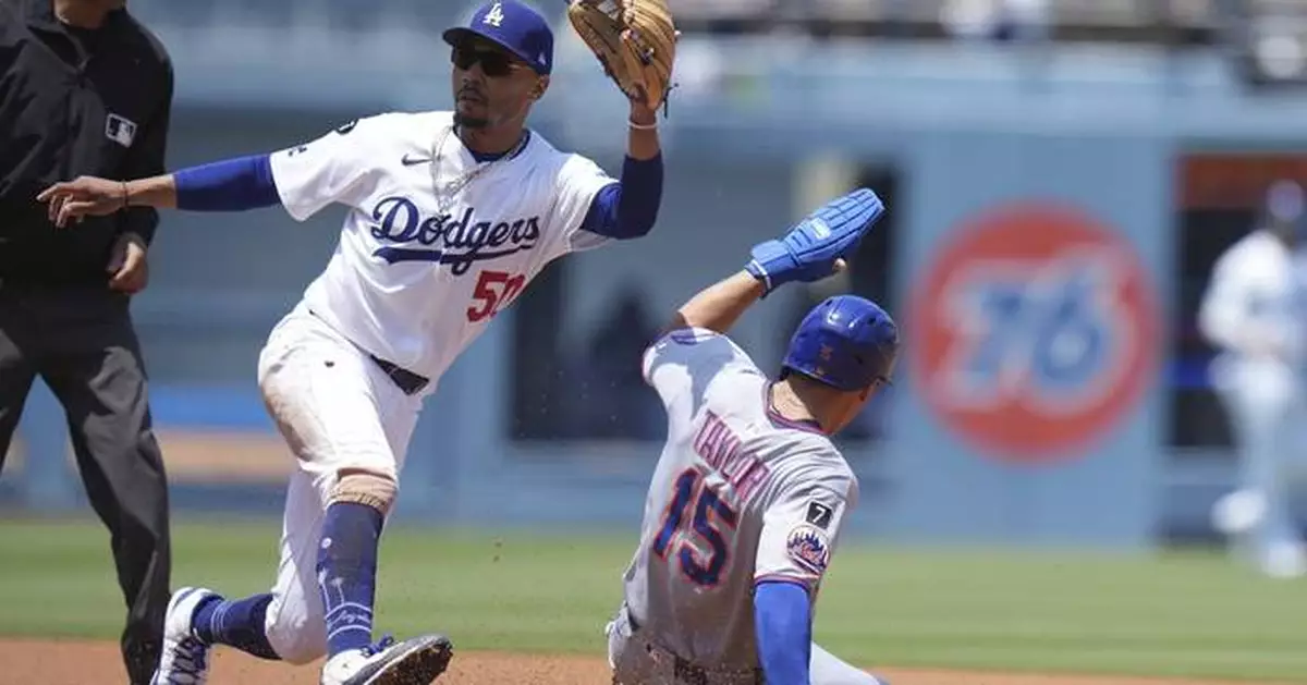 Conforto comes through, Dodgers rally in 8th for 6-5 victory abetted by Mets fielding mishap