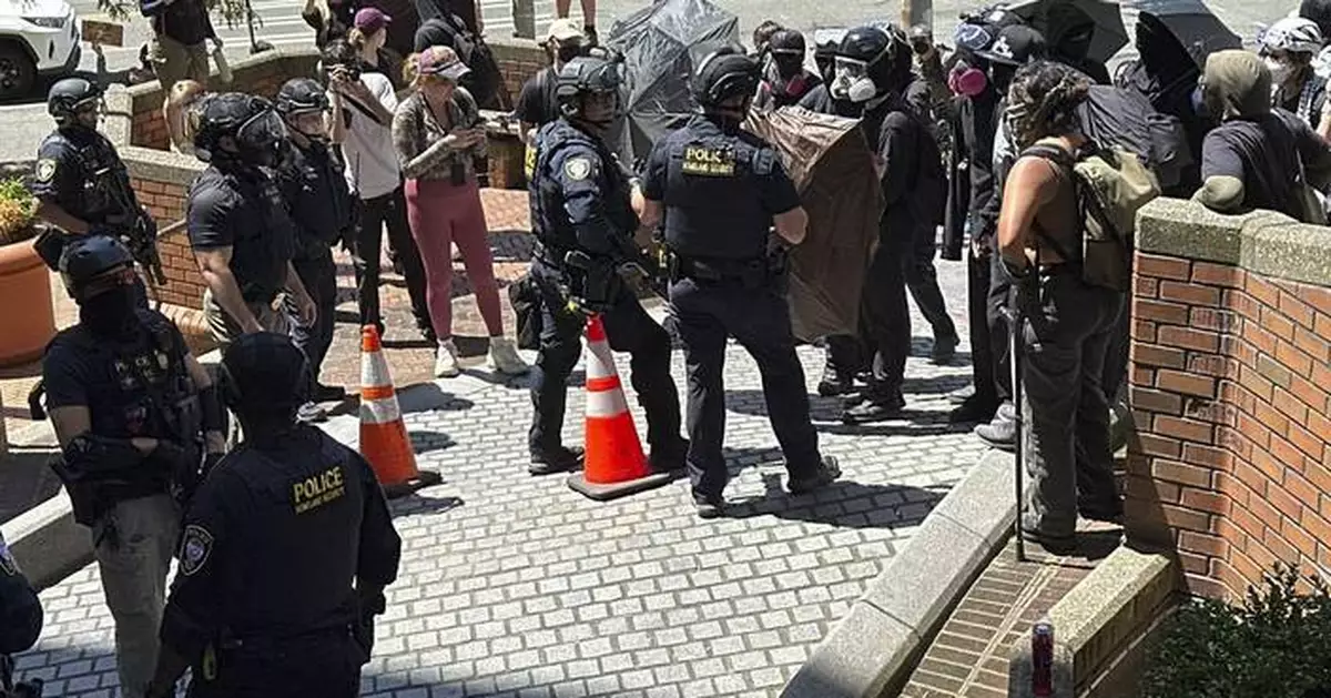 Protests over immigration raids pop up across the US with more planned