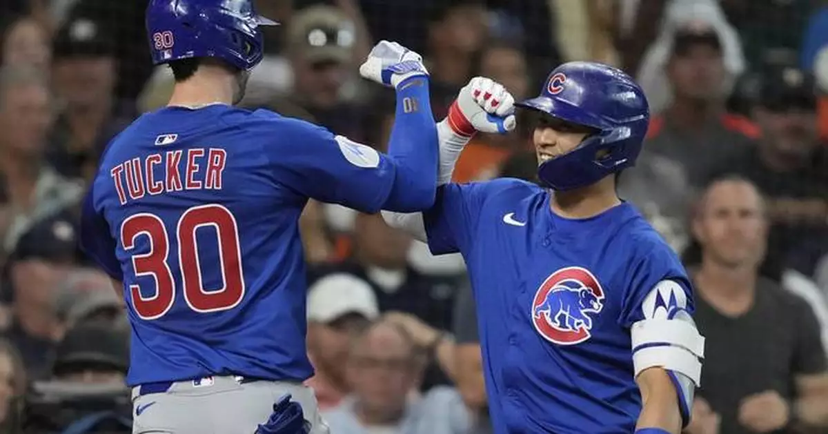 Tucker enjoys huge game against former team as Cubs hammer Astros