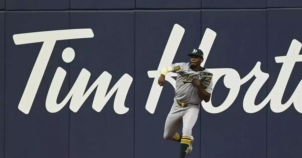 Home sweet homer: Athletics rookie Denzel Clarke's 1st major league HR comes in his native Toronto