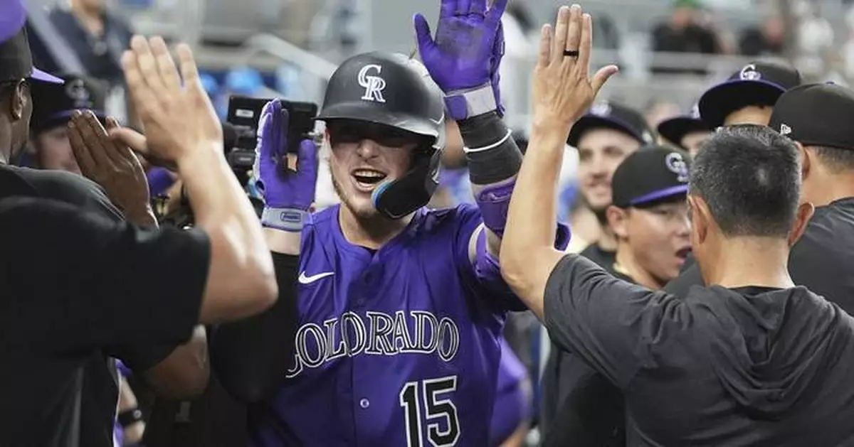 Rockies snap streak of 22 straight series losses dating to '24 with 3-2 win over Marlins