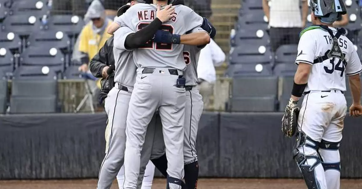 Tigers end 3-game slide with 9-3 rout of the Rays