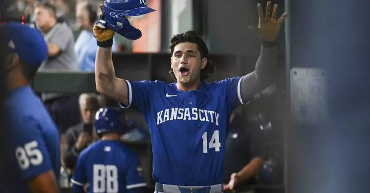 Royals top prospect Jac Caglianone goes deep twice at Texas for his 1st big league homers