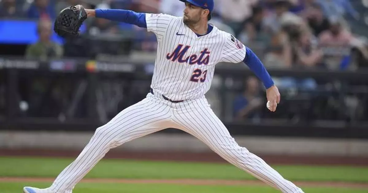 Peterson pitches 1st complete game as Mets get 2 homers from Nimmo and 1 from Soto to beat Nats 5-0