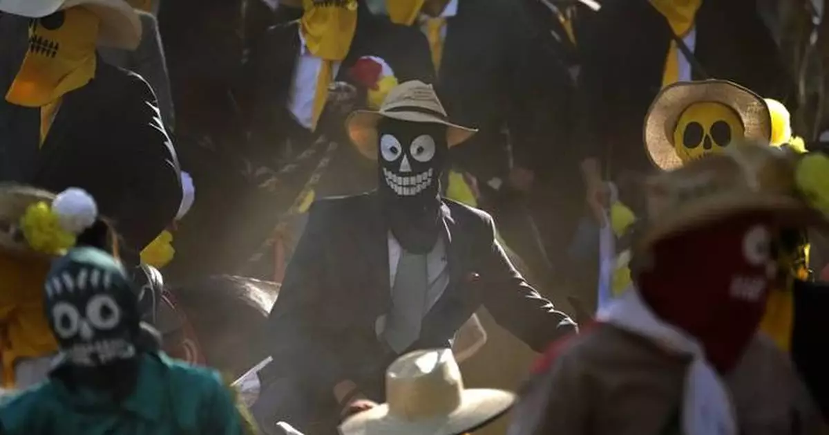 AP PHOTOS: Brazil's Cavalhadas festival celebrates the Holy Spirit