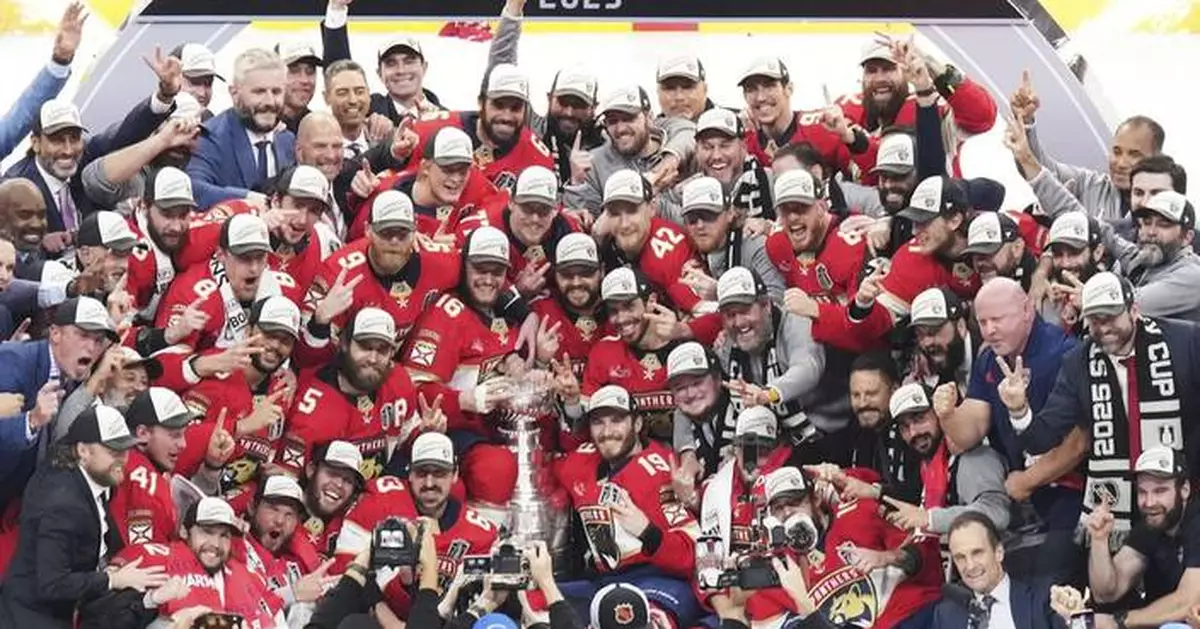 Back-to-back championships: The numbers behind the Panthers' run to the Stanley Cup