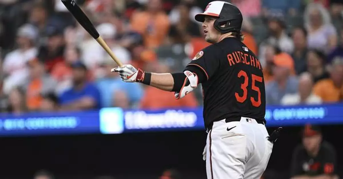 Orioles scratch catcher Adley Rutschman against Yankees because of left abdominal tightness