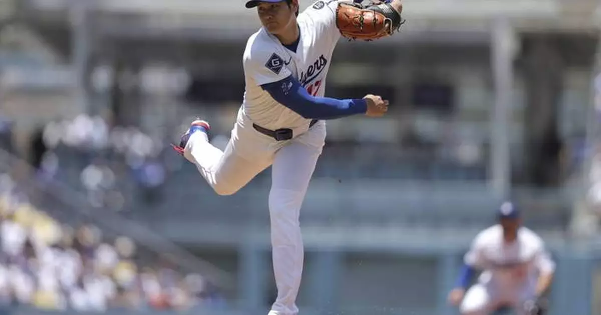 Shohei Ohtani pitches 1 sharp inning, then drives in 5 runs in Dodgers' 13-7 win over Nationals