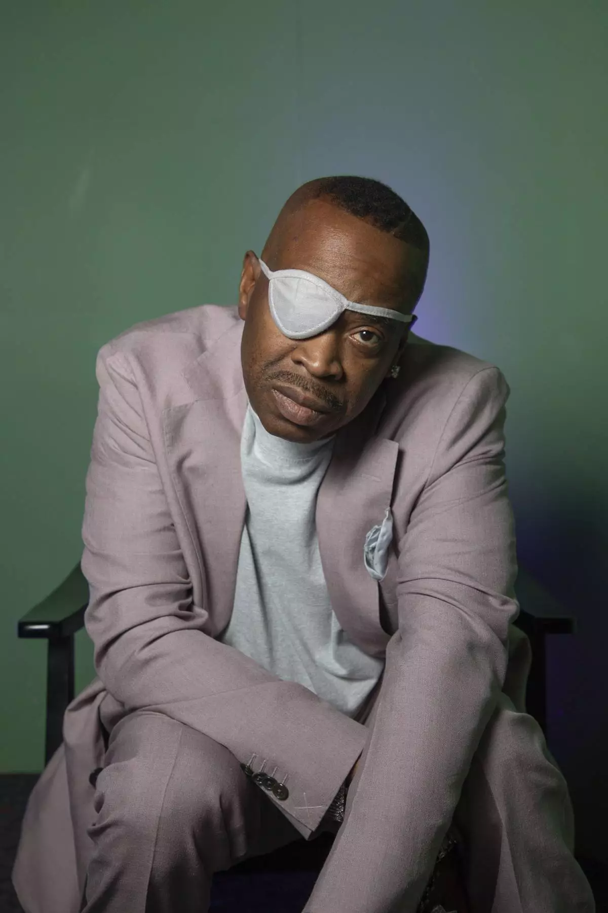 Slick Rick poses for a portrait on Friday, June 13, 2025, in New York. (Photo by Andy Kropa/Invision/AP)