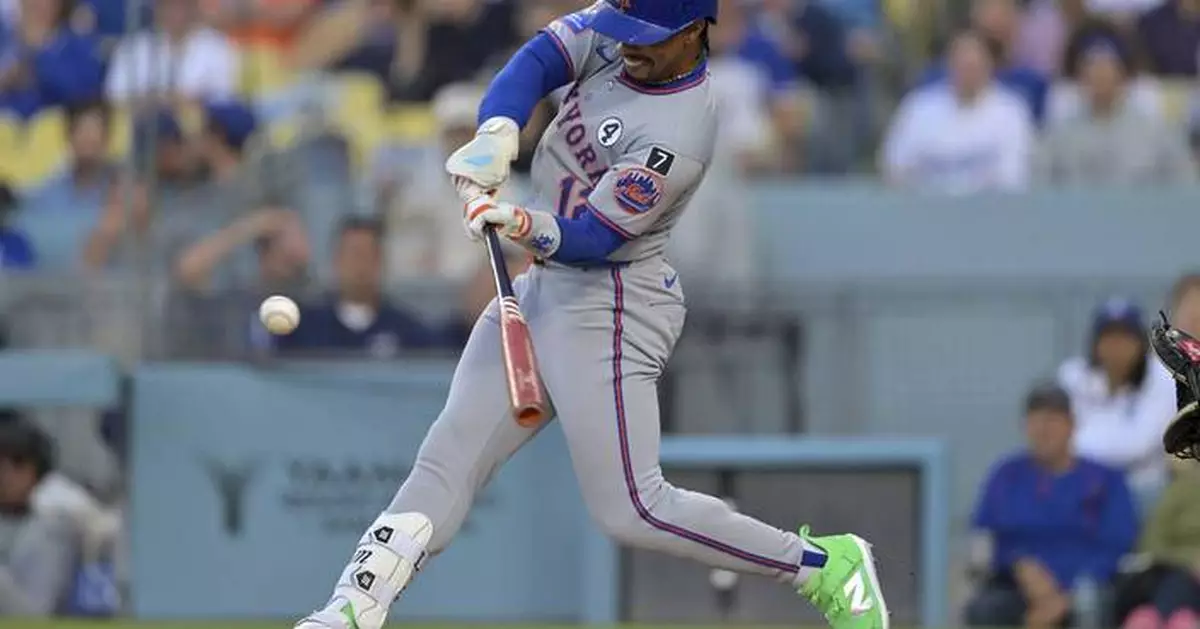 Alvarez delivers 10th-inning RBI double and Mets overcome Ohtani's heroics for 4-3 win over Dodgers